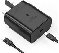 45W Super Fast Charger Compatible with Samsung, Type-C Charger Cord 1.8M with Android Phone Charger Fast Charging Block for Galaxy S25/S25Ultra/S25+/S24Ultra/S24/S24+/S23 Ultra/S23/S22/S20/S21