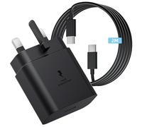 45W Super Fast Charger for Samsung S25 Ultra,S24 Ultra,S23 Ultra,S25+,S24,S23,S22,S21,Tab S10,S9,S8,S7,Honor Magic 7 Pro,7 Lite,6 Lite,X6b,Google Pixel, USB C PPS PD Plug, 5A Charging Cable 2m