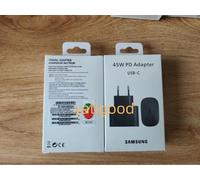 45W Super Fast Charger Plug For Galaxy S24 Plus S26 S23 Ultra Note20 Note10 S22