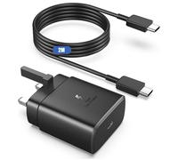 45W USB C Charger for Samsung,Fast Charger Plug and Type-C Cable 2M for Samsung Galaxy S24/S23 Ultra/S23+/S23/S22/S21/S20/S10/A13/A14/A53/A54 5G,Super Fast Charger USB C Plug for Mobile Phone Charging