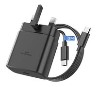 45W USB C Charger for Samsung Fast Plug and Cable 2M,USB C Super Fast Charger for Samsung Galaxy S25/S24/S23 Ultra/S22 Ultra/S21/S20/A13/A14/A54 5G,Type C Charger Plug for Samsun Phone Charger