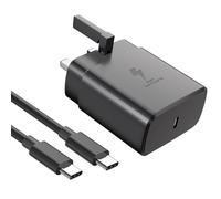 45W USB C Fast Charger Plug for Samsung Galaxy S25/S25+/S25 Ultra/S24 Ultra/S24+/S24/S23 Ultra/S23/S22/S21/S20/A55/A54/A15/A14, for Samsung Super Fast Charging Type C Charger Plug and 2M USB C Cable