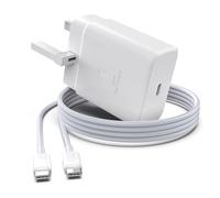 45W USB C Fast Charger with 6ft Cable for Samsung S26 S25 S24 Ultra, White