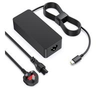 45W USB C Laptop Charger, 20V 2.25A Chromebook Charger [UK 3-Prong Plug] Compatible With Acer, HP, Asus, Lenovo, Samsung, Google and More