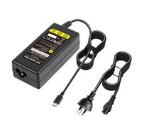 45W USB C Laptop Charger for Lenovo Thinkpad/Yoga, Dell Chromebook/Latitude/XPS, HP, Asus, Samsung, Acer, Google Type C Laptop Power Supply Cord