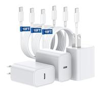 45W USB C Super Fast Charging for Samsung Galaxy S25 S24 Ultra,3Pack USB Type C Apple MFI-Certified iPhone Charger Plug and Cable 1M+2M for Galaxy S25+/S24+/S23/S22 /S21/S20 Ultra/A56/A55/A25/A26