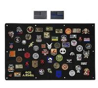 45x30” Tactical Patch Display Panel Patch Wall Display Board Patch Storage Holder Patch Frame for Collecting & Showing Military Army Combat Morale Uniform Hook and Loop Emblems Badge Patch-XL