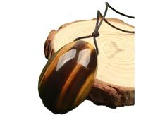 45x30MM Massage Egg Natural Crystal Jade Yoni Ball Kegel Exercise,Tiger Eye,45 * 30