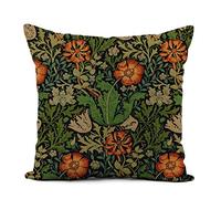 45X45Cm Pillow Cases Flower Morris Compton Decorator William Patterns Medieval Pillow Covers Soft Throw Pillow Cover Resistant Cushion Case For Car Indoor Room