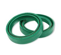 45x57x11 45 57 11 Front Fork Damper Shock Absorber Dust Seal Ring Oil Seal Cover Dust Cap Cover for Size is 45 * 57 * 11(Green)