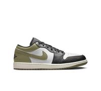 46 EU 553558 092 Nike Air Jordan Air 1 Low Black Toe Medium Olive Mens