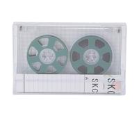 46 Minutes Professional Blank Sound Cassette Tape Aluminum Reel Homemade DIY Music Recording Kit (Green)