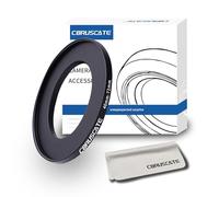46 mm to 72 mm Lens Adapter Ring, Step Up Ring Filter Adapter Compatible with All 46 mm Lenses with 72 mm UV ND CPL Filter + 1 x Lens Cleaning Cloth