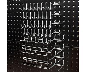 46 Piece Peg Kit To Go With Seville Classics Ultra HD Peg Boards