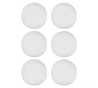 46 Reusable Bath, Spa and Aquarium Sponge Balls for Efficient Scum, Oil, and Grease Removal with Elastic Floating Filter for Repeated Use (6pcs)
