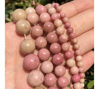 46 Style Natural Stone 4/6/8/10mm Tiger Eye Agates Amethysts Pink Quartz Round Loose Beads for Jewelry Making DIY Bracelet-Rhodochrosite_a-4.0mm About 91pcs