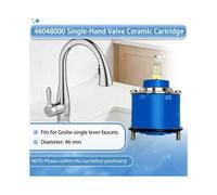 46048000 Single-Hand Valve Ceramic Cartridge, for Grohe 46mm Faucet Cartridge, Single Lever Faucets, No-Leakage