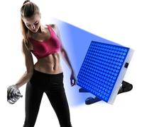 460nm Home Tanning Lamp, 45W Sunbathing Self Tanning Lamp, Home Solarium Tanning Daylight with 225pcs LEDs and Hook, Desktop Stand, Large Area Lighting for Face and Body Antique Bronze Skin
