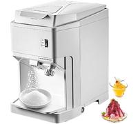 460W Electric Ice Shaver | 265LBS/Hour Snow Cone Maker with Adjustable Thickness | Full-Open Design for Easy Cleaning | Home Kitchen & Commercial Use