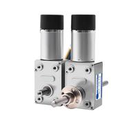 4632-370 Double Shaft High Torque DC 6V 12V 24V Worm Gear electronic starter EKFBQBGW(12v 6rpm,2P)
