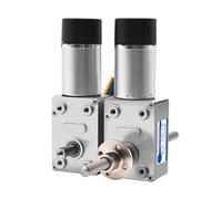 4632-370 Double Shaft High Torque DC 6V 12V 24V Worm Gear Motor 1Pcs(6v 30rpm,A)