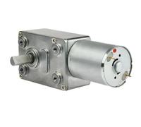 4632-370 Reduction Motor DC 6V 12V Worm Turbo Geared Motor 2rpm-150rpm 1Pcs(30RPM_12V)