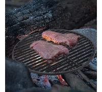 (46cm) Barbecue Cast Iron Cooking Grate Round Grill Rack Net BBQ Grill Grid Replacement