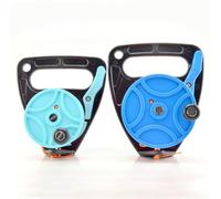 46m/83m Dive Ratchet Reel with Handle for Secure Line Control in Scuba and Technical Diving Environments (83M Black)