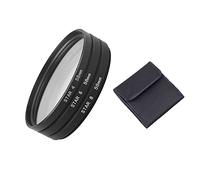46mm 4 Point 6 Point 8 Point Star Filter Camera Set Bundle Pouch Bag For Panasonic Lumix DMC G2 G3 G6 G7 With Lumix G Vario 14-42mm f/3.5-5.6 II ASPH. MEGA O.I.S. Lens