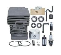 46mm Cylinder Piston Kit Fit for MS290 MS310 MS390 039 029 Chainsaw Oil Seal Accessories OEM 1127 020 1210 Replacement Spare Parts(Kit 3)