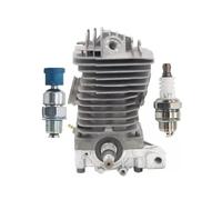 46mm Cylinder Piston Kit Fit for MS290 MS310 MS390 039 029 Chainsaw Oil Seal Accessories OEM 1127 020 1210 Replacement Spare Parts(Kit 4)