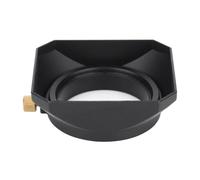 46mm Lens Hood, Universal Sunshade Rainproof Square Cover for DSLR Camera, Digital Camera, Camcorder Lens