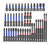46PC Magnetic Nut Driver Set with Strong Magnetic Grip to Secure Hardware, Suitable for Electrical, Carpentry, and Automotive Repairs with For Durable Storage Box