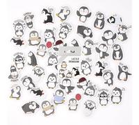 46PCS Cute Penguin Stickers,Cartoon Animal Decals Penguin Theme Stickers for Children Teens Adults Travel Case, Laptop, Planners, Calendars, Scrapbook, Suitcase, Notebooks, Journal