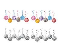 46Pcs Disco Ball Decorations, Disco Ball, Disco Balls, Disco Balls, Disco Decorations, Silver Party Decorations, Glitter Ball, Disco Balls for Retro Disco Fever Party Birthday Party Favors Supplies