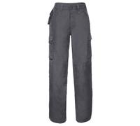 (46R, Convoy Grey) Russell Mens Heavy Duty Work Trousers