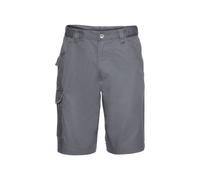 (46R, Convoy Grey) Russell Mens Polycotton Twill Shorts