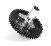 46T M1 Upgrade Slipper Clutch Gear Compatible with Arrma 1/10 Infraction SENTON Big Rock 3S Kraton OutCast 4S Black