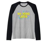 46th Birthday 46 Years Later 46 Years Old Bday Raglan Baseball Tee