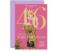 46th Birthday Cards for Women, Years Of Fabulousness