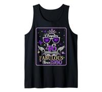 46th Birthday Queen Chapter 46 Fabulous Since 1980 Women Tank Top
