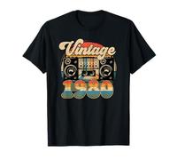 46th Birthday Retro Vintage 1980 Men Women T-Shirt