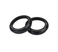 46x58x11 46x58 Motorcycle Front Fork Suspension Damper Oil Seal 46 58 Dust Cover Fit For XR650R XR650 SM CR125R CRE125R CR250R(2pcs dust cov)