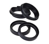 46x58x11 Front Fork Suspension Damper Oil Seal Dust Cover For WR450F WR450 YZ450F YZ450 TT600R TT600(2xOil seal 2xcover)