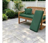 47×18 inch Bench Cushion,Waterproof & Fade Resistant Patio Seat Pad for 2-Seater Wicker Teak Sofa, Swing,Indoor/Outdoor Furniture,Soft Thick Replacement Cushion