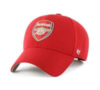 47 ARSENAL FC BASEBALL CAP.GUNNER MVP RED ADJUSTABLE FOOTBALL HAT W26.SENT BOXED