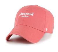 47 Arsenal London Gothic Script Clean Up Cap, Island Red, Adjustable