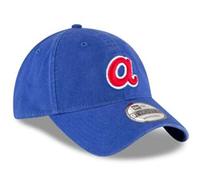 '47 Atlanta Braves Brand Throwback Clean Up Adjustable Hat - Blue