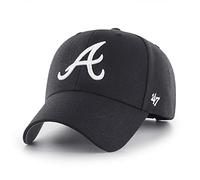 '47 Atlanta Braves MVP Adjustable Black Hat, One Size, Black, One size