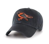 '47 Baltimore Orioles Cooperstown Clean Up Dad Hat Baseball Cap - Black